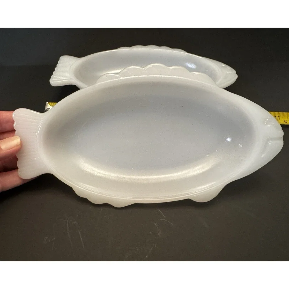 Glasbake vintage milk